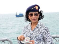 Susi Pudjiastuti Peringati Hari Jadi KKP dengan Keputusan Tenggelamkan Kapal Asing Pencuri Ikan Sekali Lagi