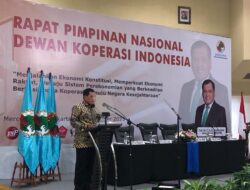 Nurdin Halid, Ketua Dekopin, Mengkritik Peraturan Hukum Koperasi dalam Rapat Pimpinan Nasional