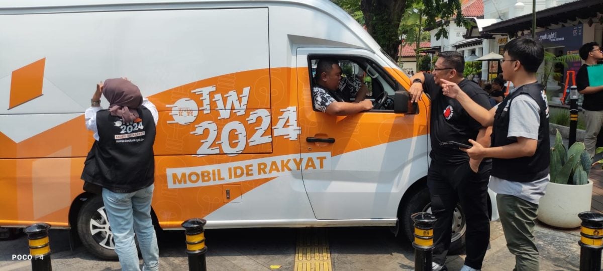 Lembaga Survei KedaiKopi Meluncurkan Mobil Ide Rakyat untuk Jaring Aspirasi Masyarakat