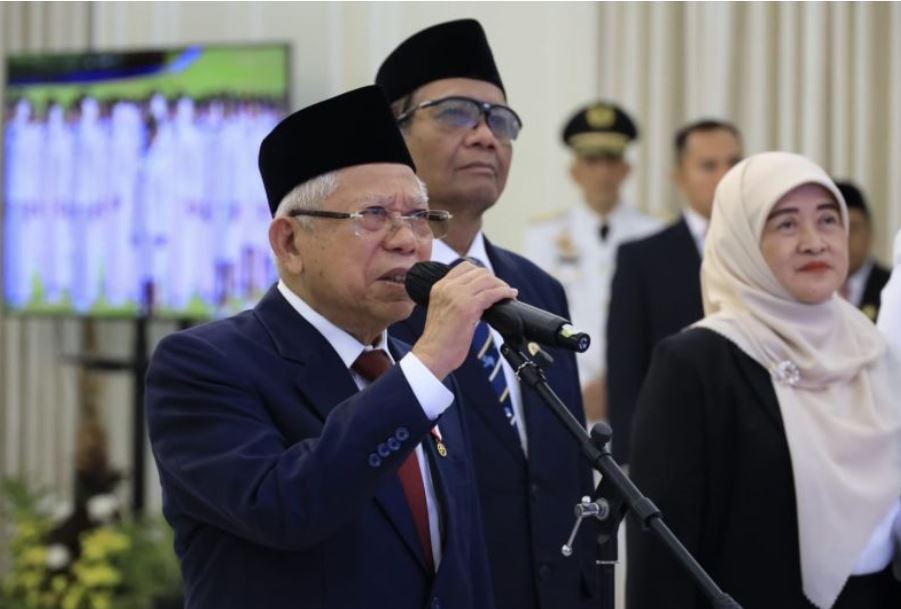 Ma’ruf Amin Menegaskan Bahwa Kebocoran Data di Badan Publik Harus Menjadi Perhatian Bersama