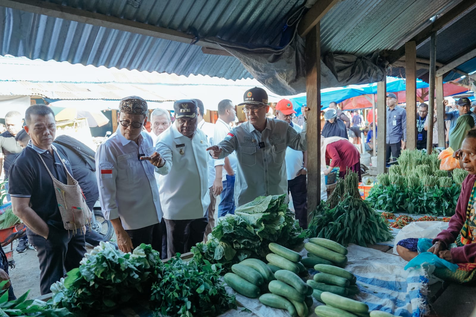 Menteri Pertanian Sidak Pasar di Manokwari Menjelang Natal dan Tahun Baru, Meminta Pemerintah Daerah untuk Memantau Perbedaan Harga Pangan