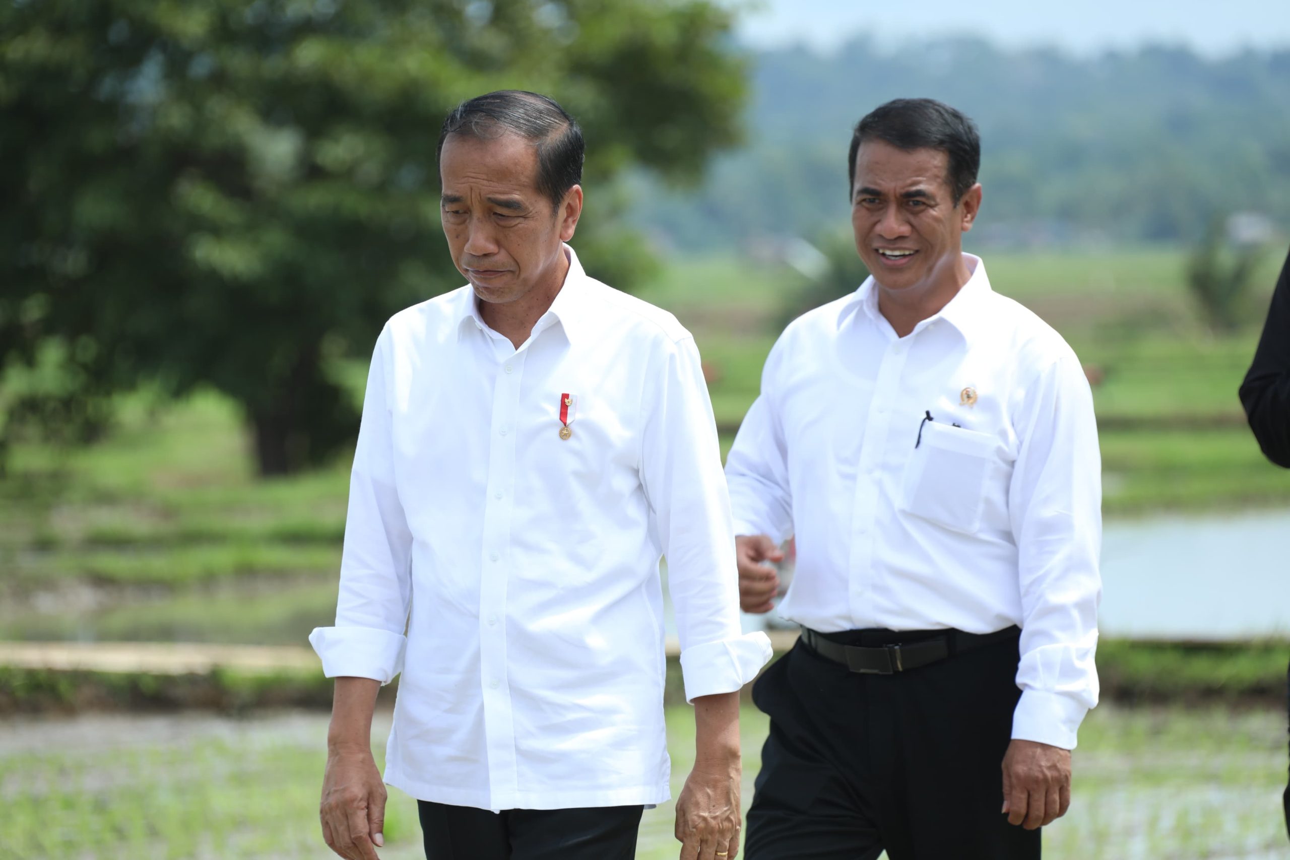 Duet Presiden Jokowi dan Menteri Pertanian Amran Berlangsung Selama Dua Hari di Sulsel