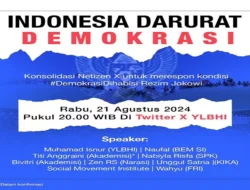 Netizen Berkumpul untuk Mengkonsolidasikan Respons terhadap Kondisi Demokrasi yang Dihabisi oleh Rezim Jokowi