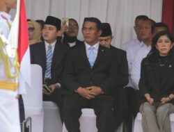 Menteri Pertanian Amran Turut Mendampingi Presiden Prabowo dalam Upacara Penyambutan Menteri Pertahanan Sjafrie Sjamsoeddin