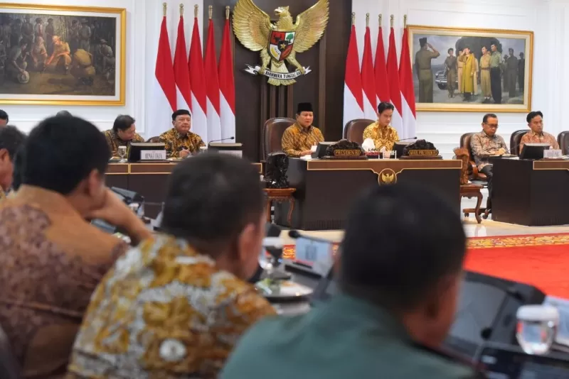 Presiden Prabowo Memimpin Sidang Kabinet Perdana, Mengekangi Kegiatan Seremonial