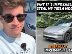 Pengemudi Tesla Ungkap Mustahil Mencuri Mobil Listriknya