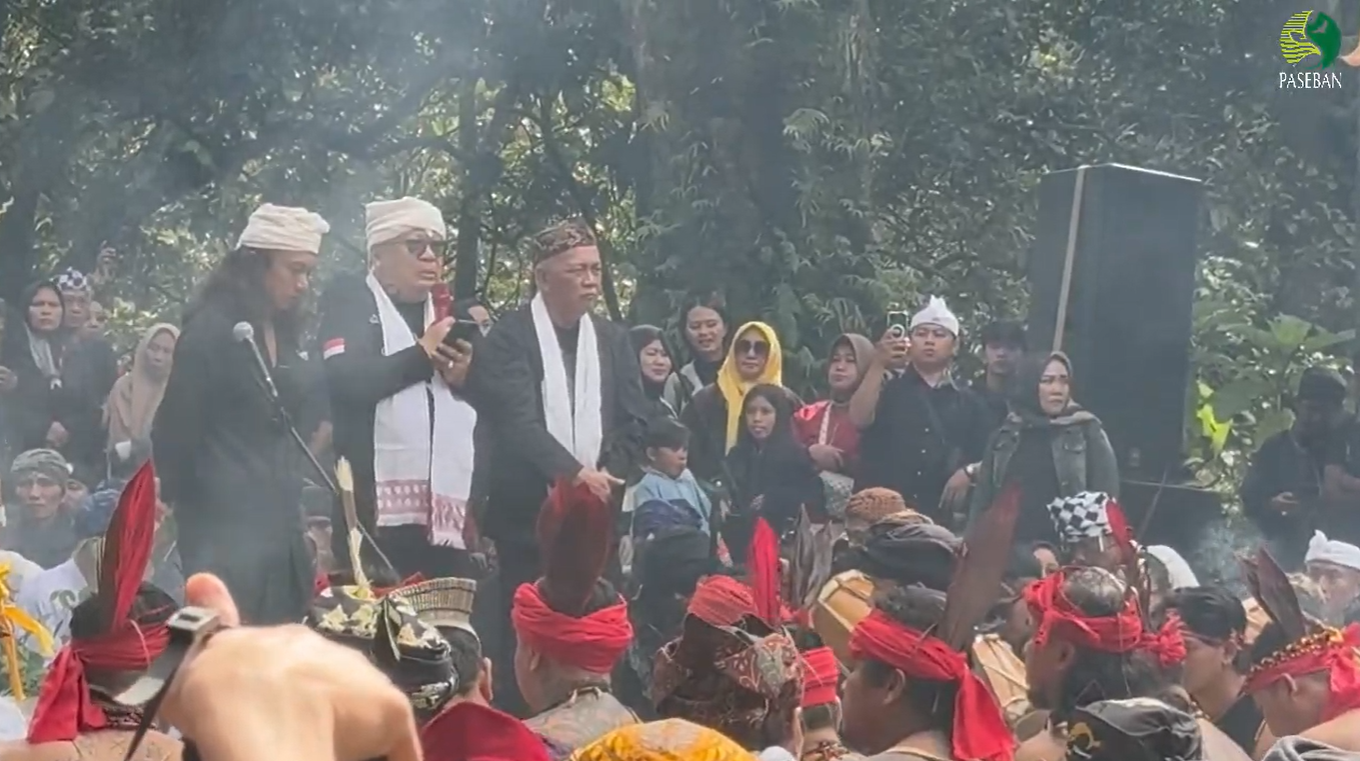 Ngertakeun Bumi Lamba, irama karinding milik masyarakat Baduy berpadu dalam linimasa angklung